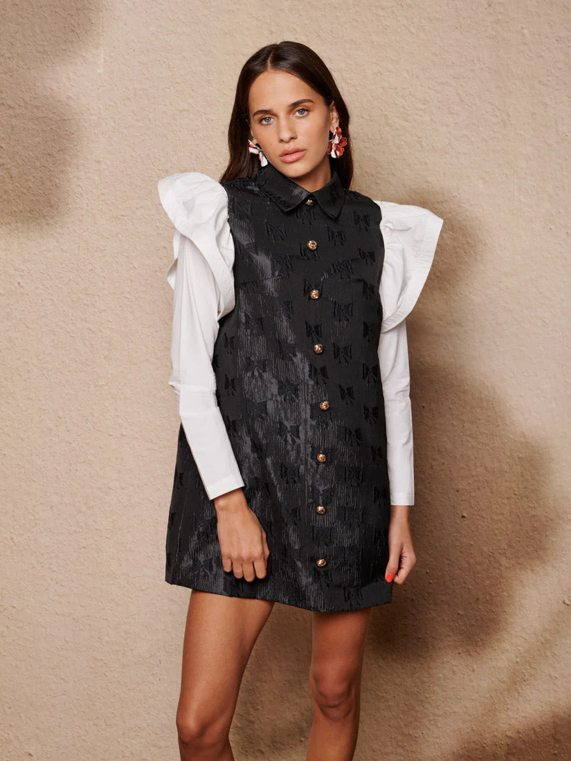 Afterglow Ruffle Mini Dress