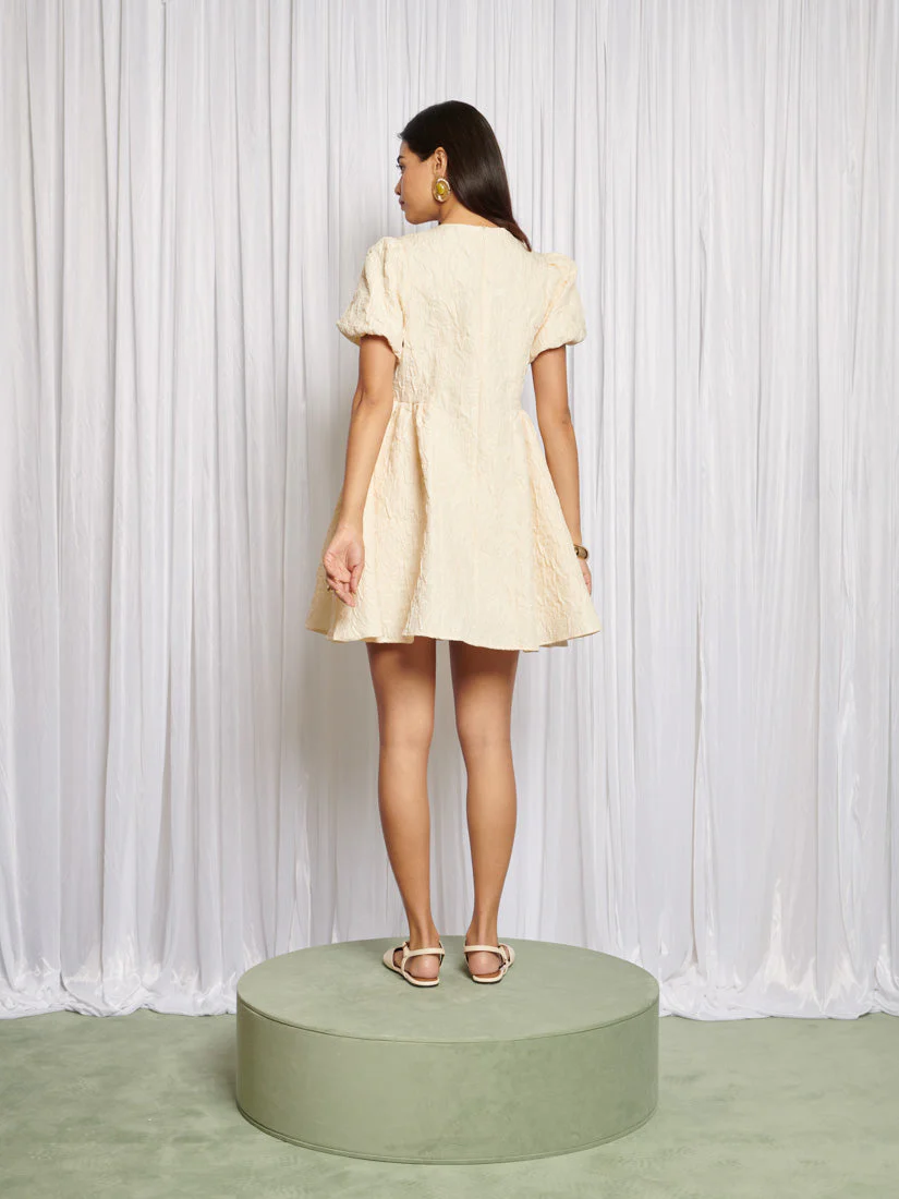 Alegria Jacquard Dress - Image 4