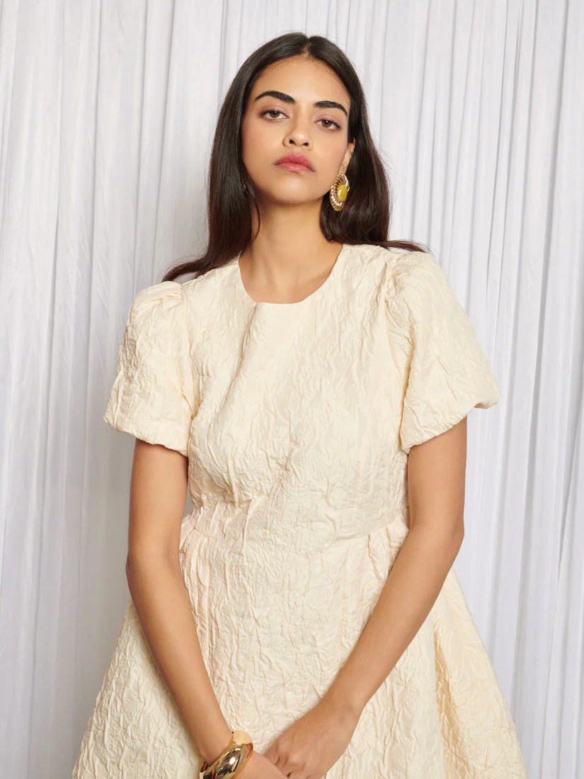 Alegria Jacquard Dress - Image 5