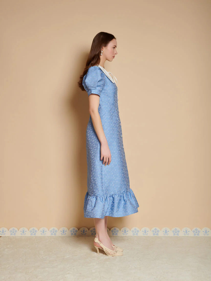 Alice Jacquard Midi Dress - Image 2