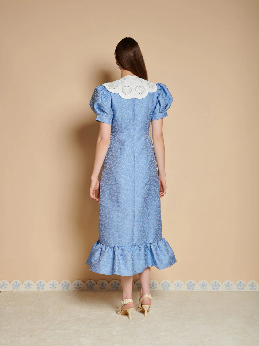 Alice Jacquard Midi Dress - Image 3