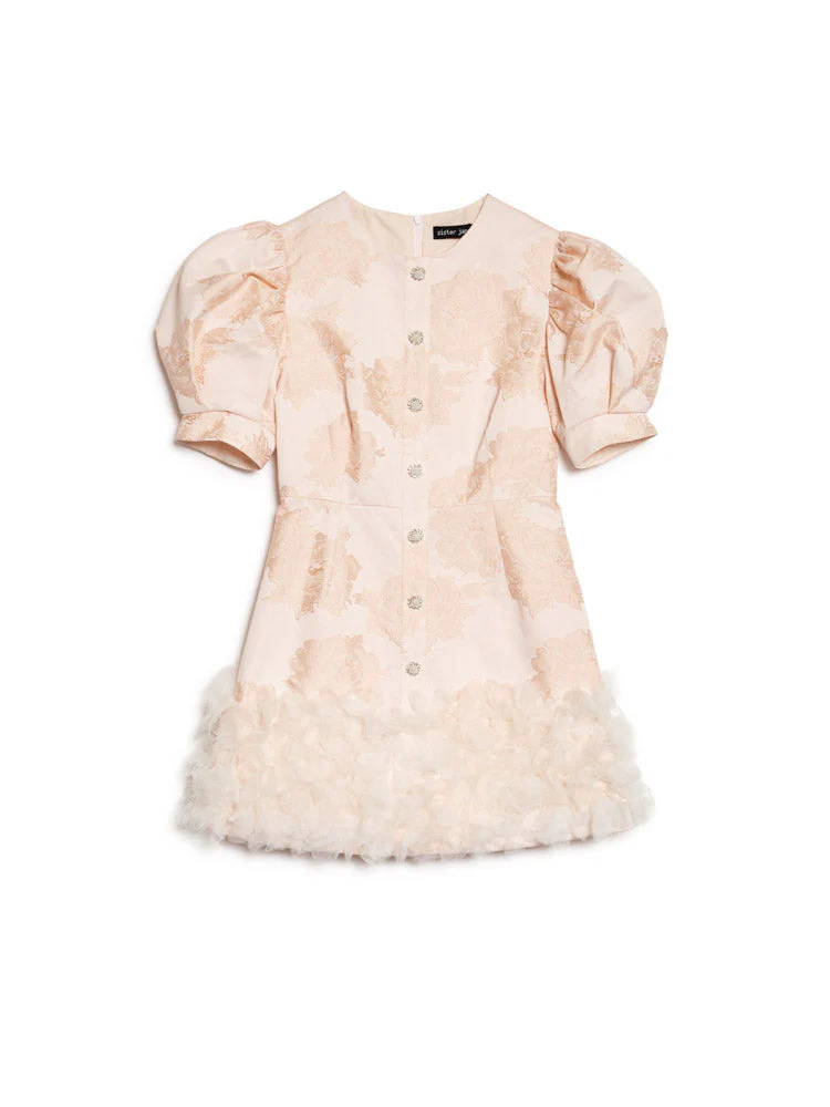 Anemone Bloom Mini Dress - Image 7