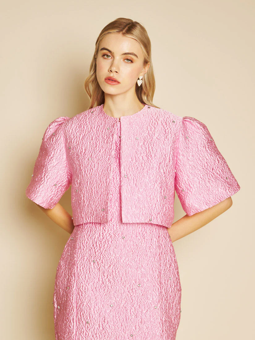 Céleste Gem Jacquard Jacket