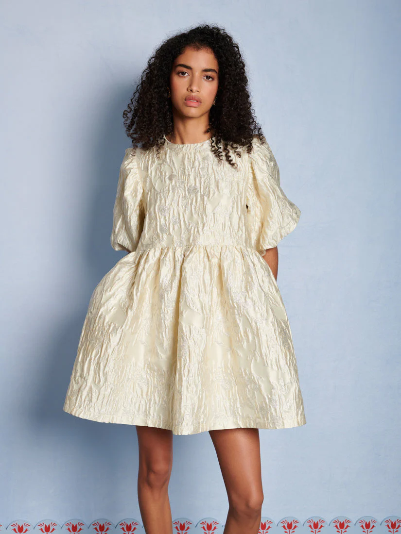 <b>DREAM</b> Chalk Jacquard Mini Dress