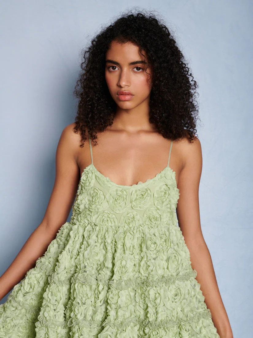 <b>DREAM</b> Clover Organza Mini Dress - Image 5
