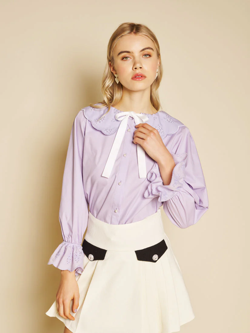 Dahlia Embroidered Blouse