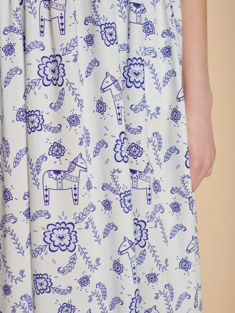 Dala Print Midi Dress - Image 6