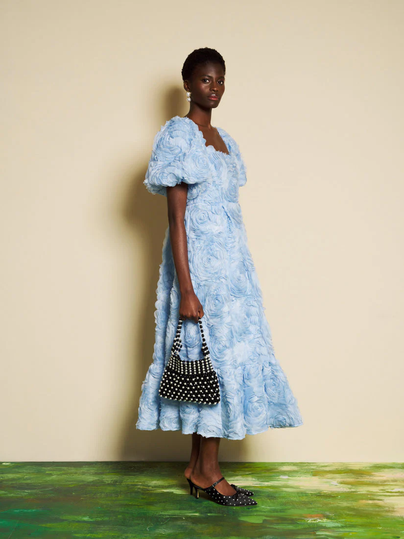 <b>DREAM</b> Dewdrop Tulle Maxi Dress - Image 3