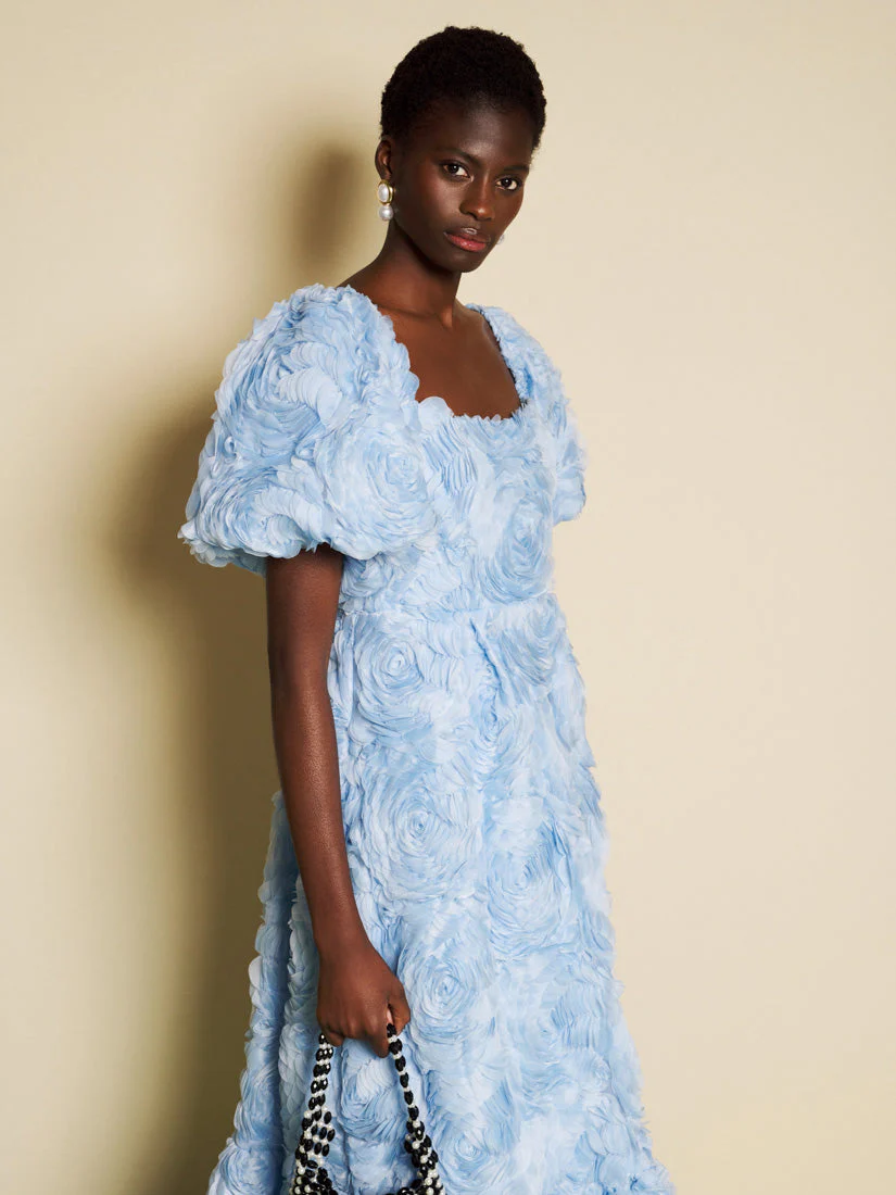 <b>DREAM</b> Dewdrop Tulle Maxi Dress - Image 5