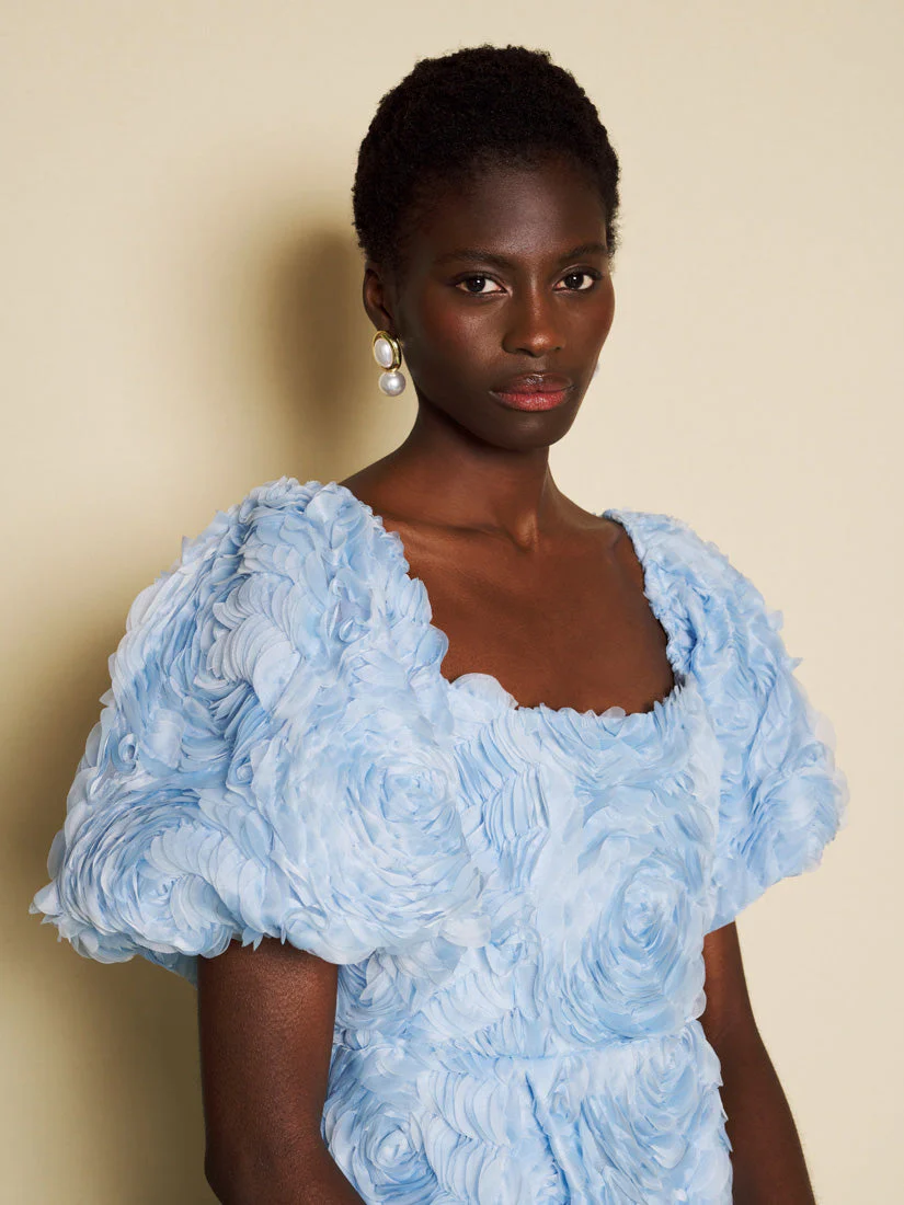 <b>DREAM</b> Dewdrop Tulle Maxi Dress - Image 6