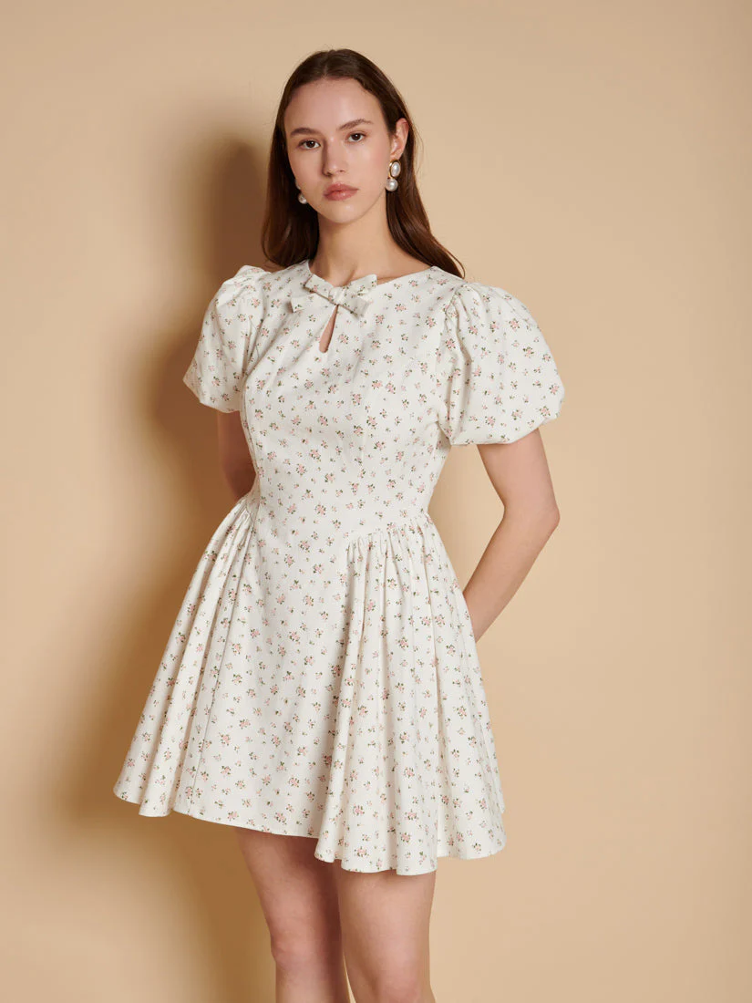 Elin Ditsy Mini Dress