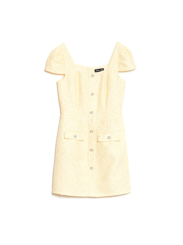 Ella Tweed Mini Dress - Image 7