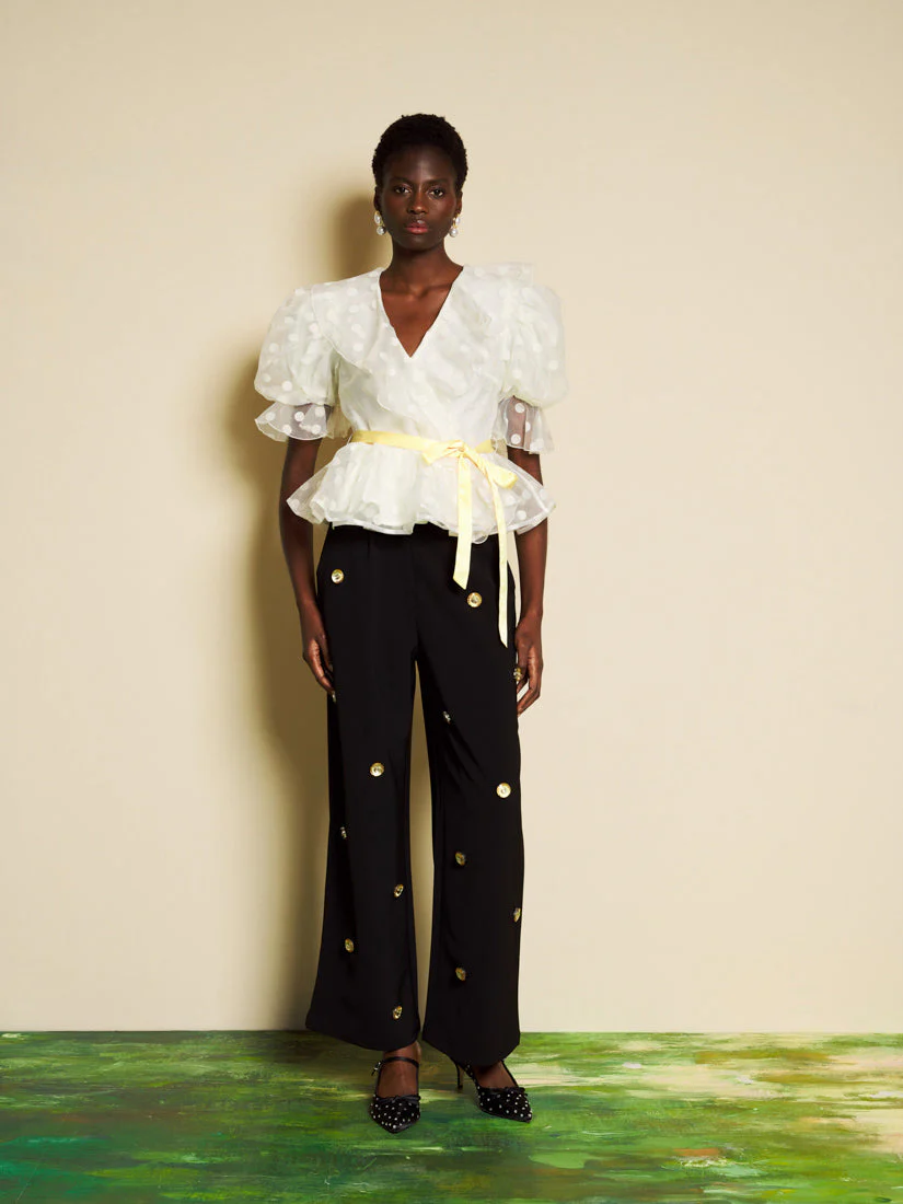<b>DREAM</b> Élodie Gem Embellished Trousers - Image 4