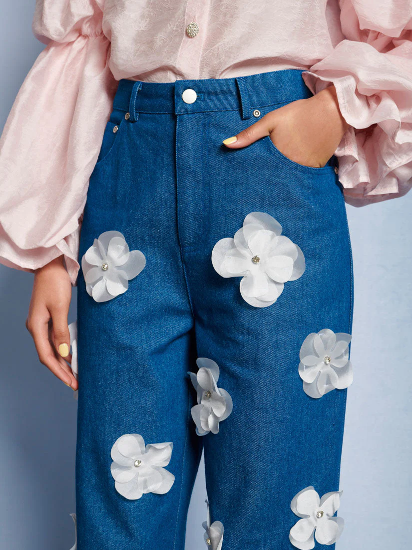 <b>DREAM</b> Lera Applique Jeans - Image 5