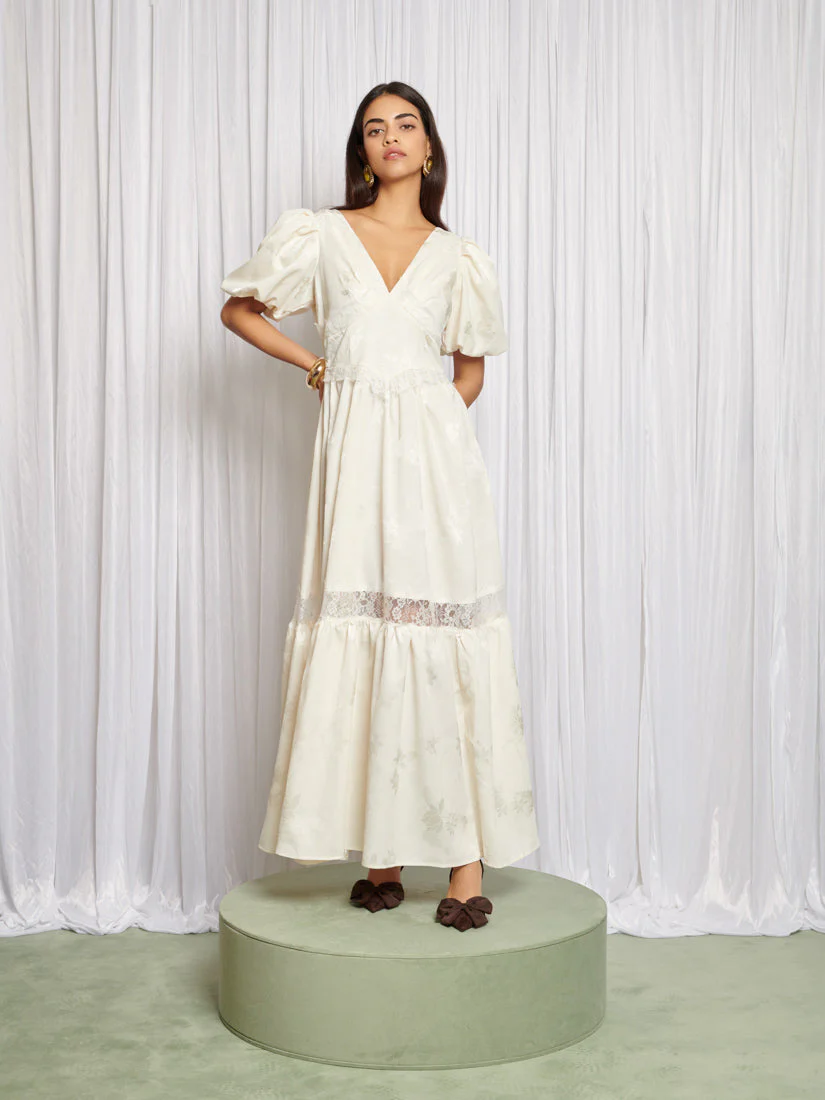 Luna Lace Trim Dress - Image 2