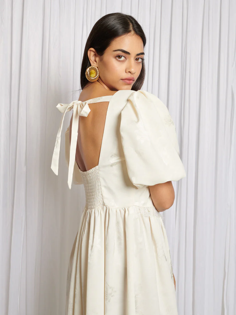 Luna Lace Trim Dress - Image 5