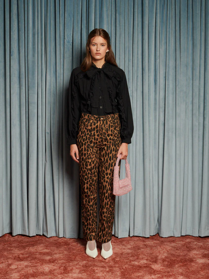 Matteo Leopard Jeans - Image 4