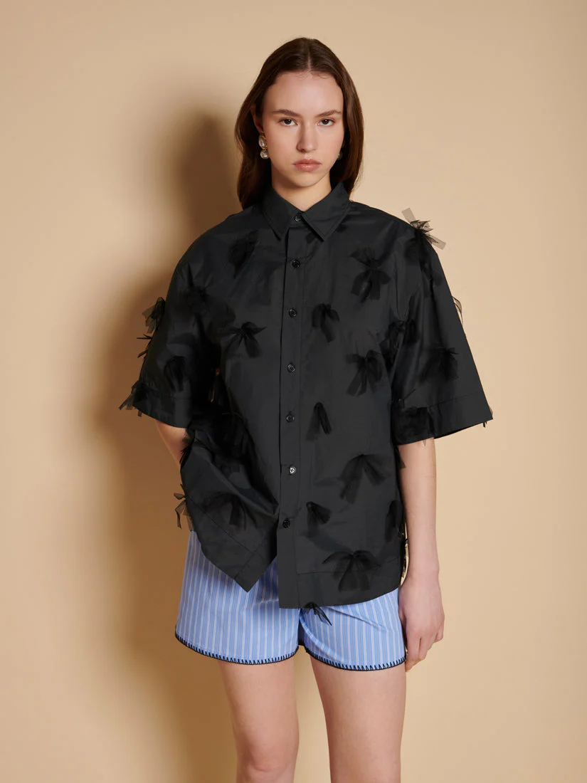 Nilsson Trimmed Boxy Shirt - Image 3