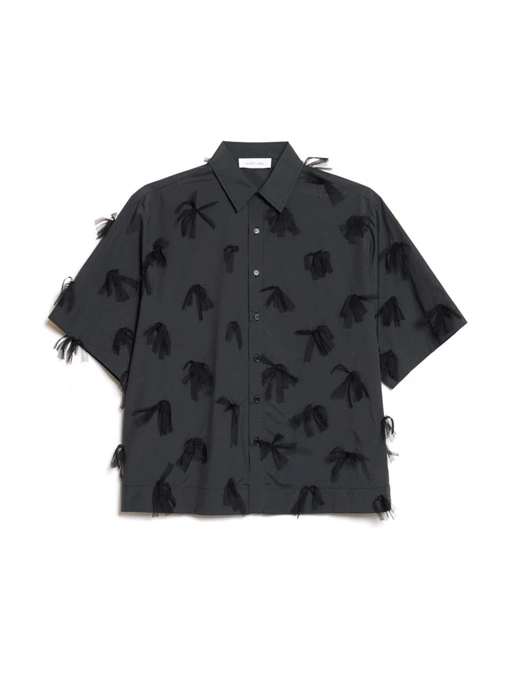 Nilsson Trimmed Boxy Shirt - Image 9