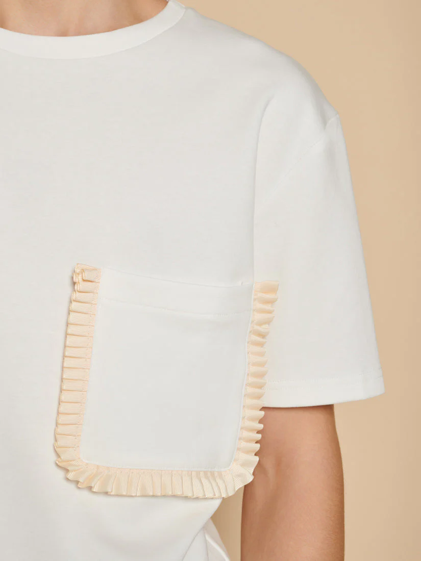 Norr Pleat Pocket T-shirt - Image 8