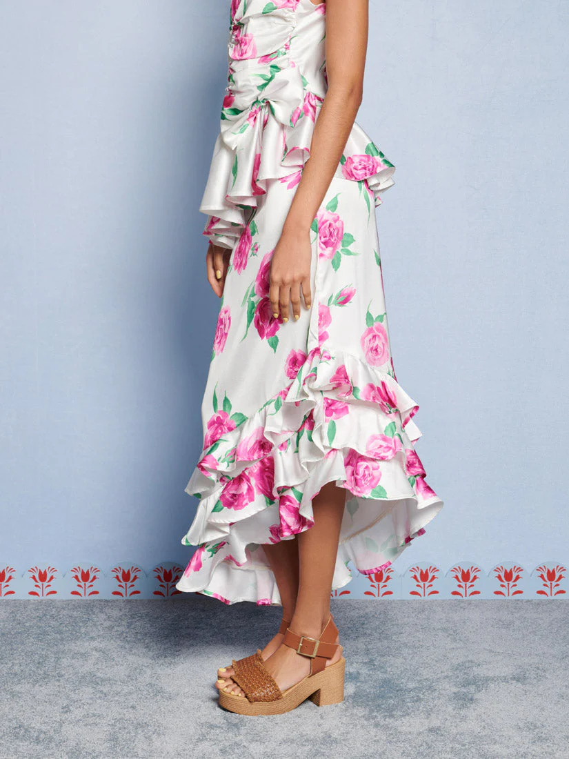 <b>DREAM</b> Pernilla Floral Ruffle Skirt - Image 2