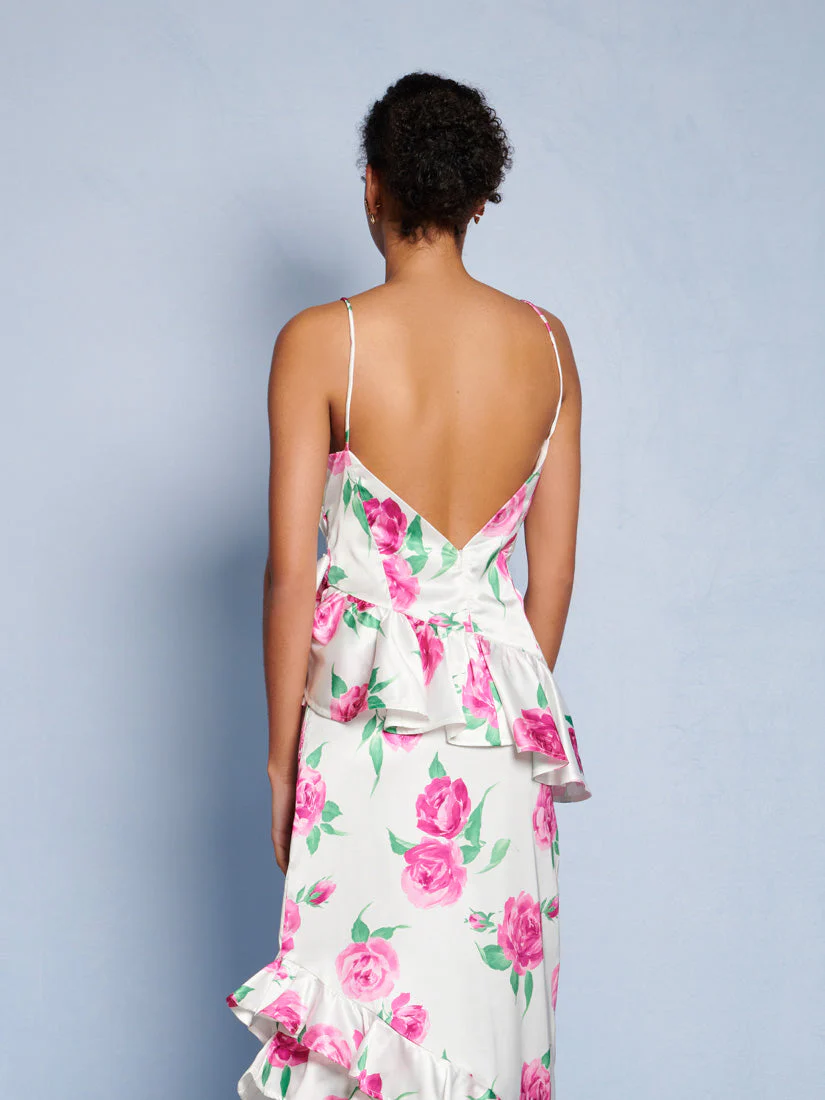 <b>DREAM</b> Pernilla Floral Ruffle Top - Image 3