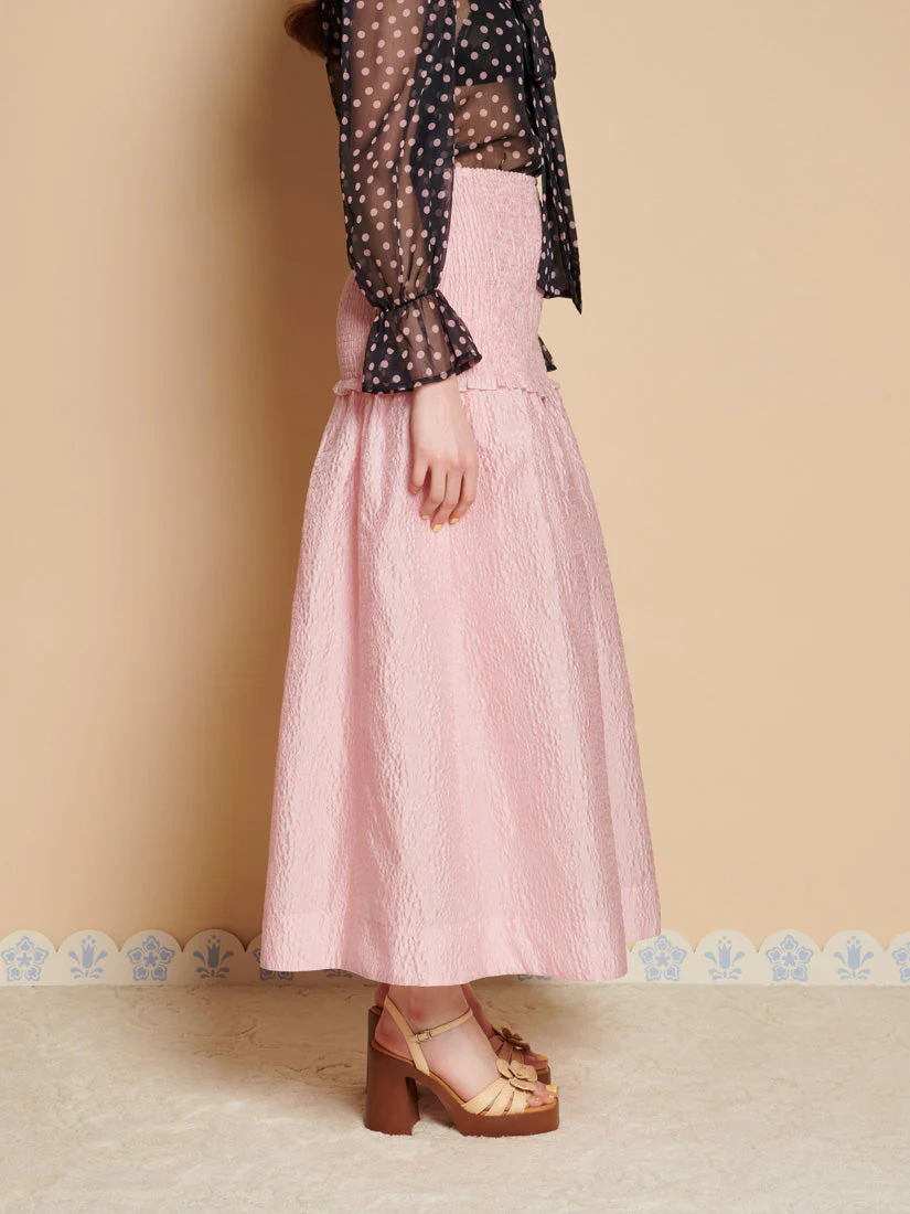 Prim Organza Midi Skirt - Image 2