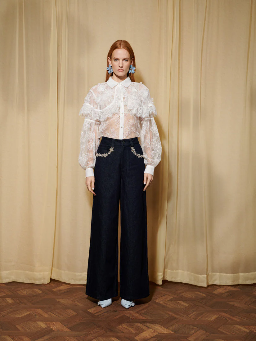 <b>DREAM</b> Promise Lace Cape Shirt - Image 4