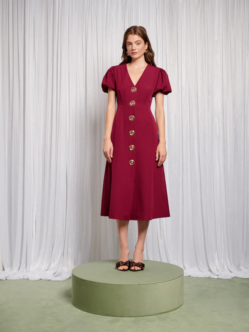 Sandy Swirl Midi Dress - Image 2