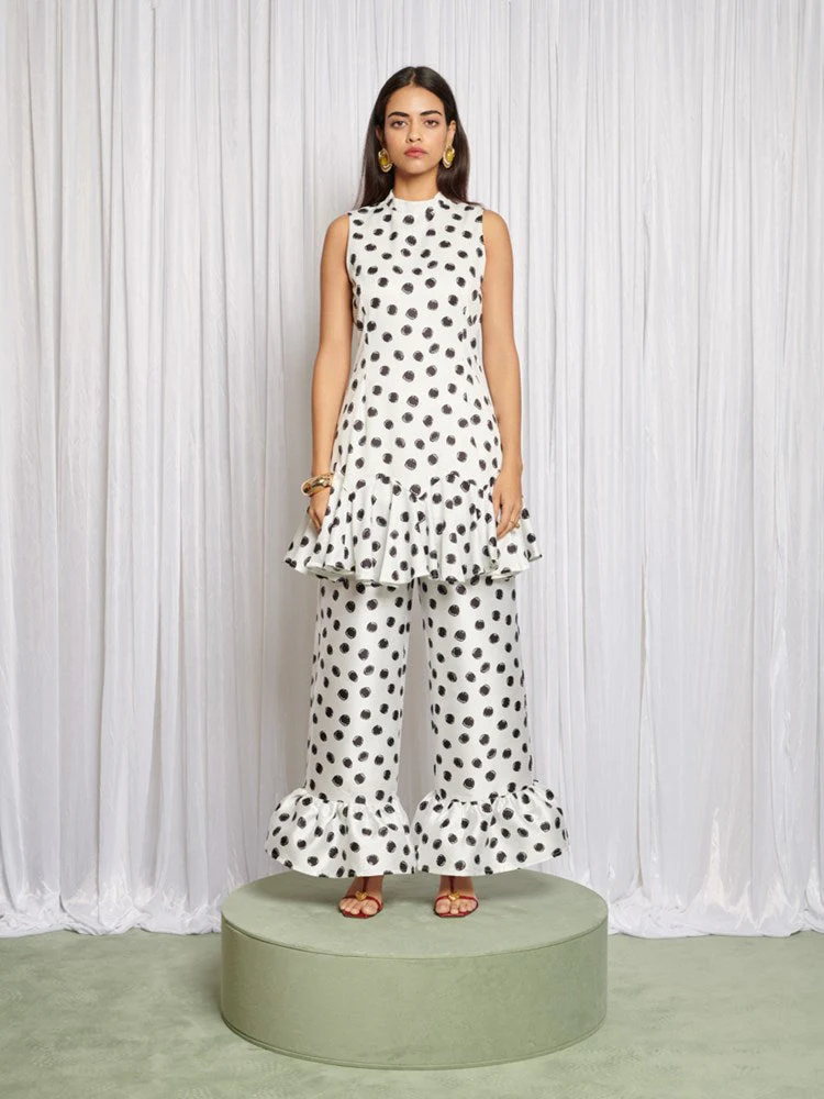 Shimmy Spot Mini Dress - Image 2