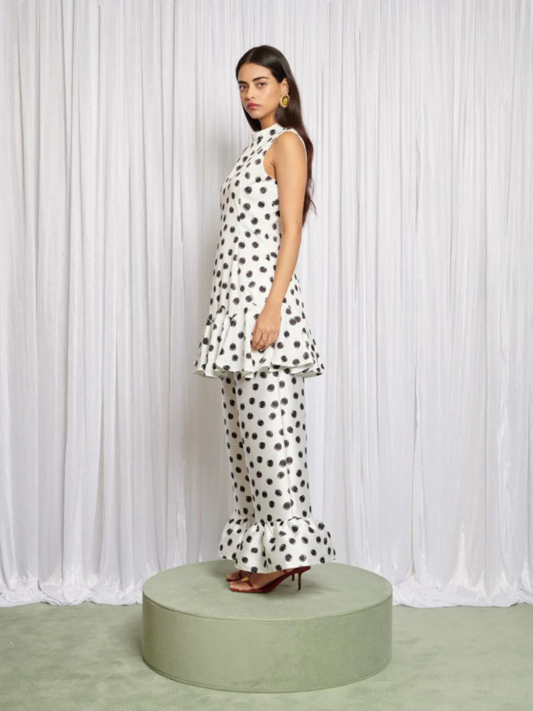 Shimmy Spot Mini Dress - Image 3