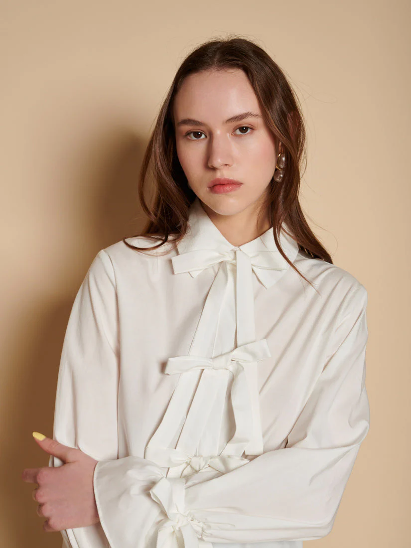 Siljan Bow Blouse - Image 5