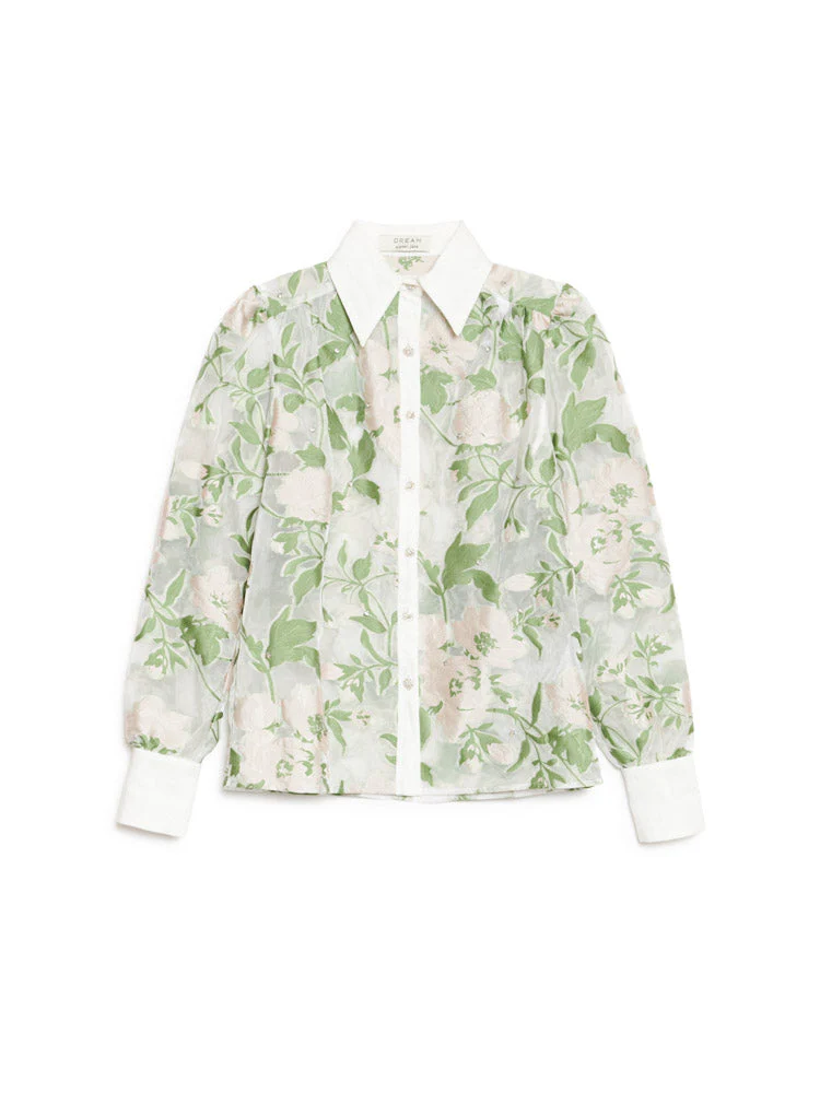 <b>DREAM</b> Sonnet Jacquard Blouse - Image 7