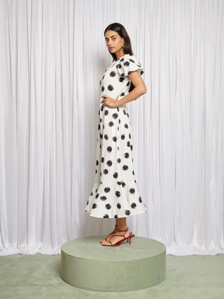Spot Palette Midi Dress - Image 3