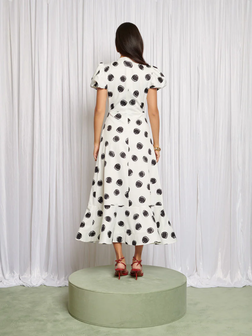 Spot Palette Midi Dress - Image 4