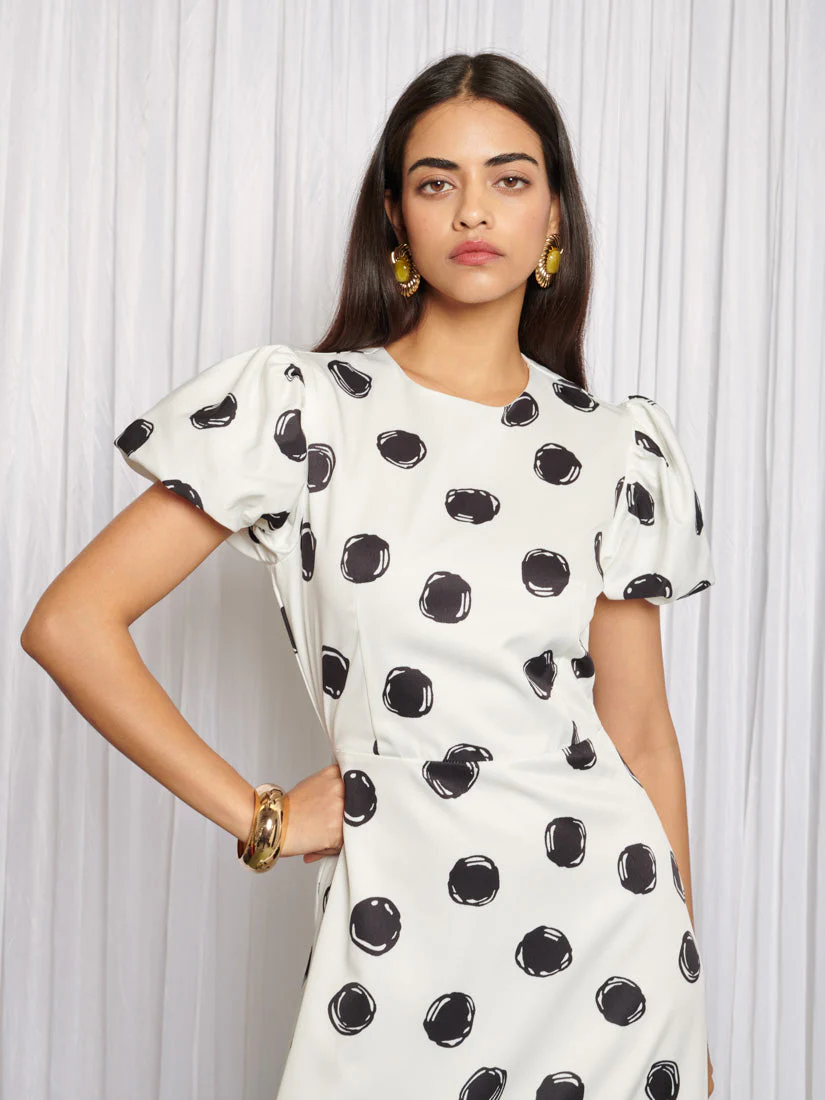 Spot Palette Midi Dress - Image 5