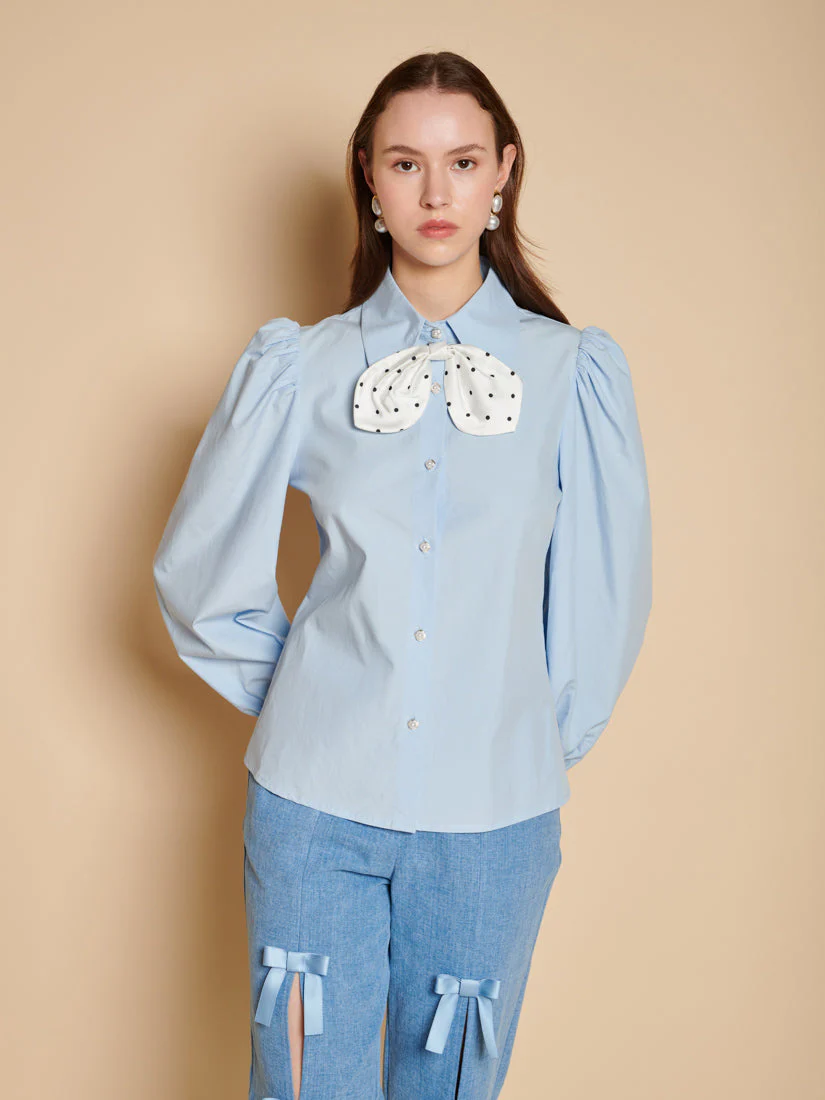 Vera Bow Tie Blouse