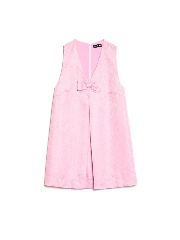 Vera Jacquard Mini Dress - Image 7
