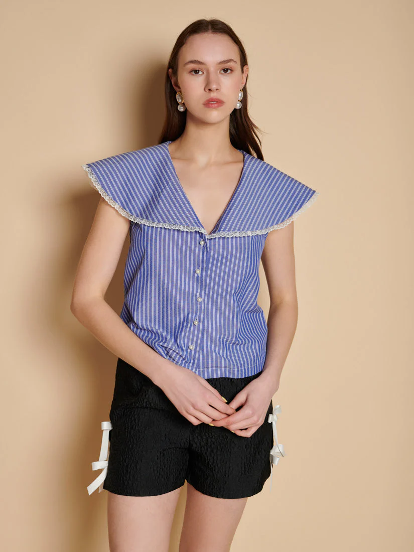 Vine Stripe Top