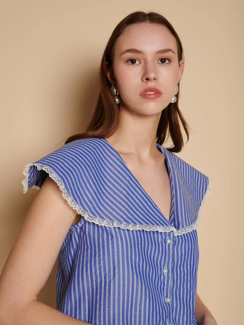 Vine Stripe Top - Image 5