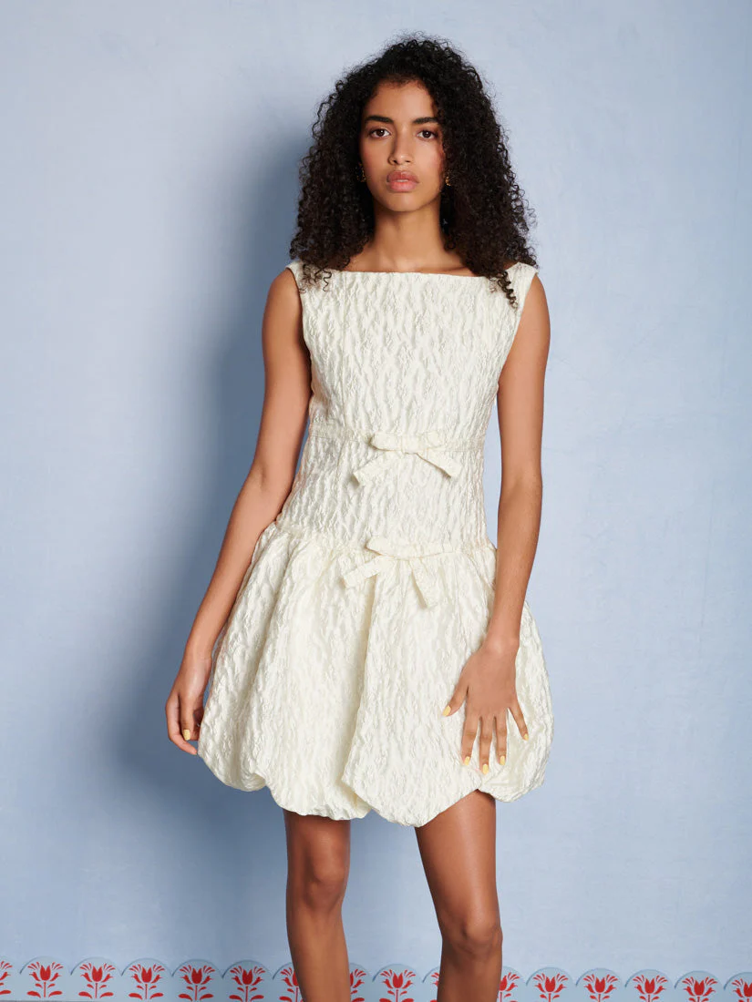 <b>DREAM</b> Vitsippa Jacquard Bubble Dress
