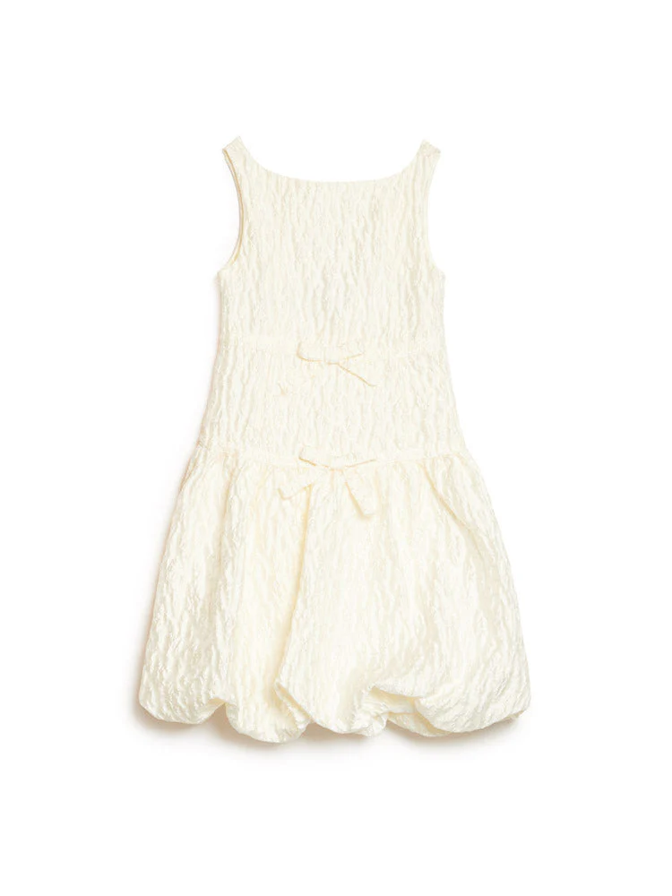 <b>DREAM</b> Vitsippa Jacquard Bubble Dress - Image 7