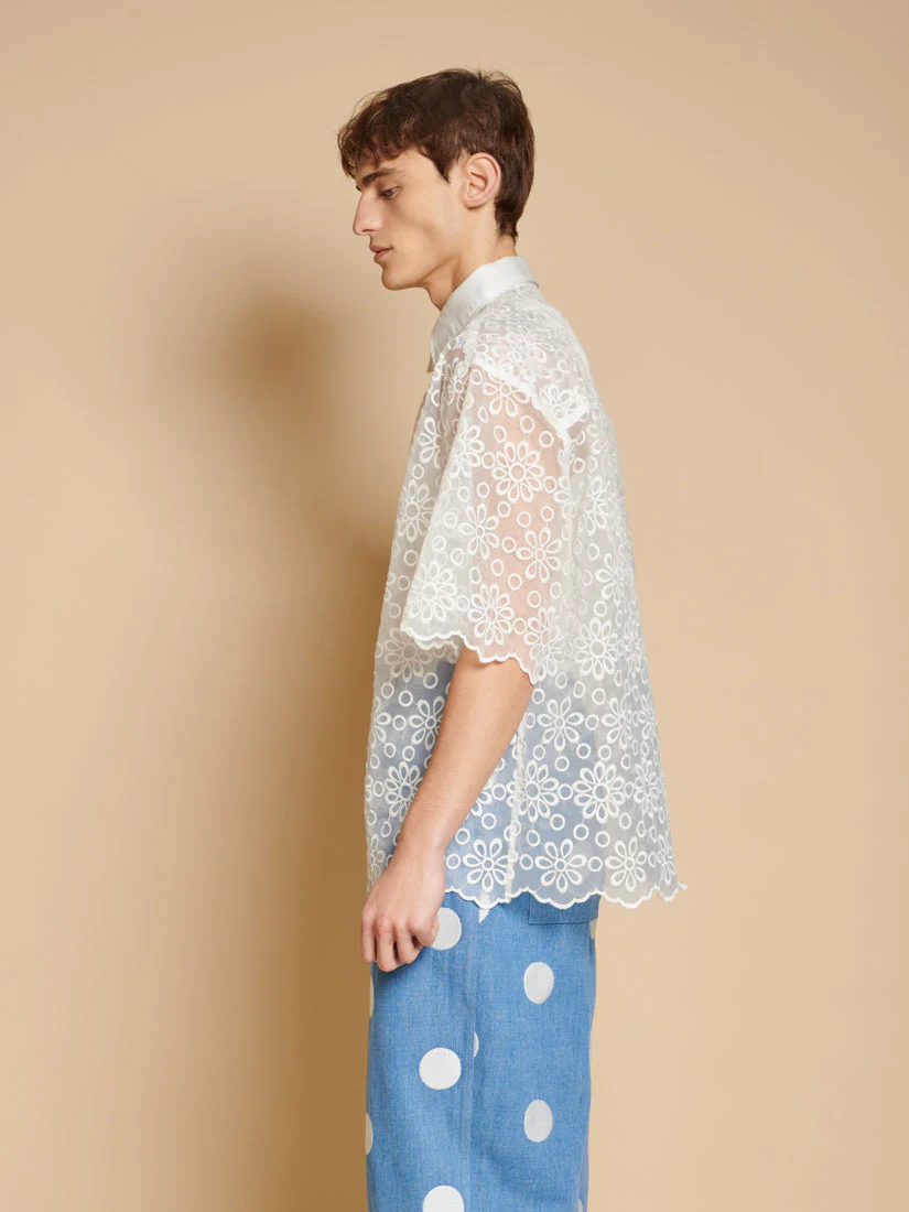 Walter Embroidered Polo Top - Image 5