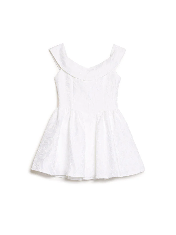 Willow Jacquard Mini Dress - Image 7