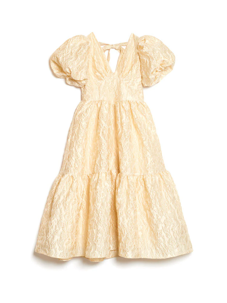 Yarrow Jacquard Midi Dress - Image 7